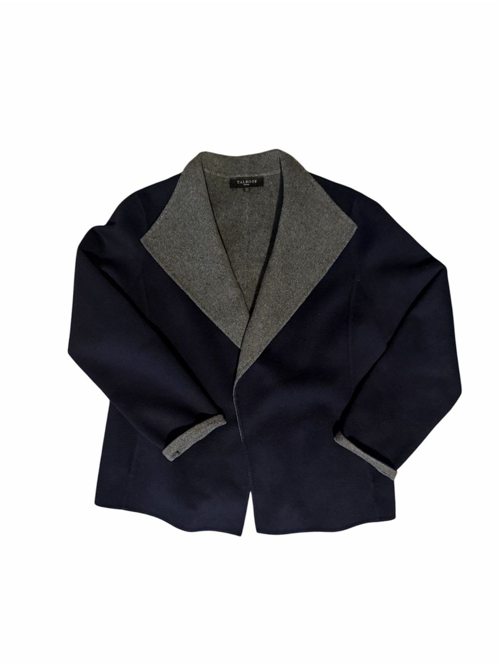 Talbots Cardigan 90% Wool Sweater Jacket Professional Old Money